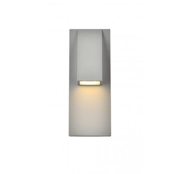 Elegant Lighting Raine 13" Tall LED Outdoor Wall Sconce Bed Bath